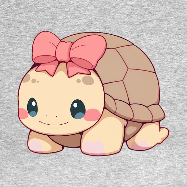 Cute turtle hiding in shell by SundayDonuts